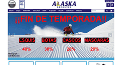 Desktop Screenshot of deportesalaska.com